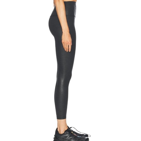 Beyond Yoga High Waisted Midi Legging Athletic Pants Jet Black Foil Size Small - Picture 3 of 9